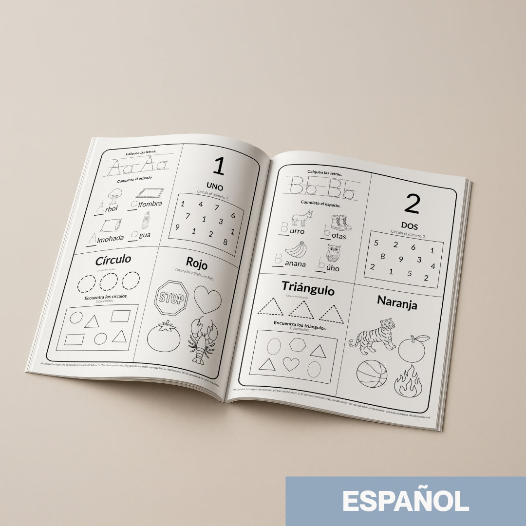 Printable Activity Book - Español