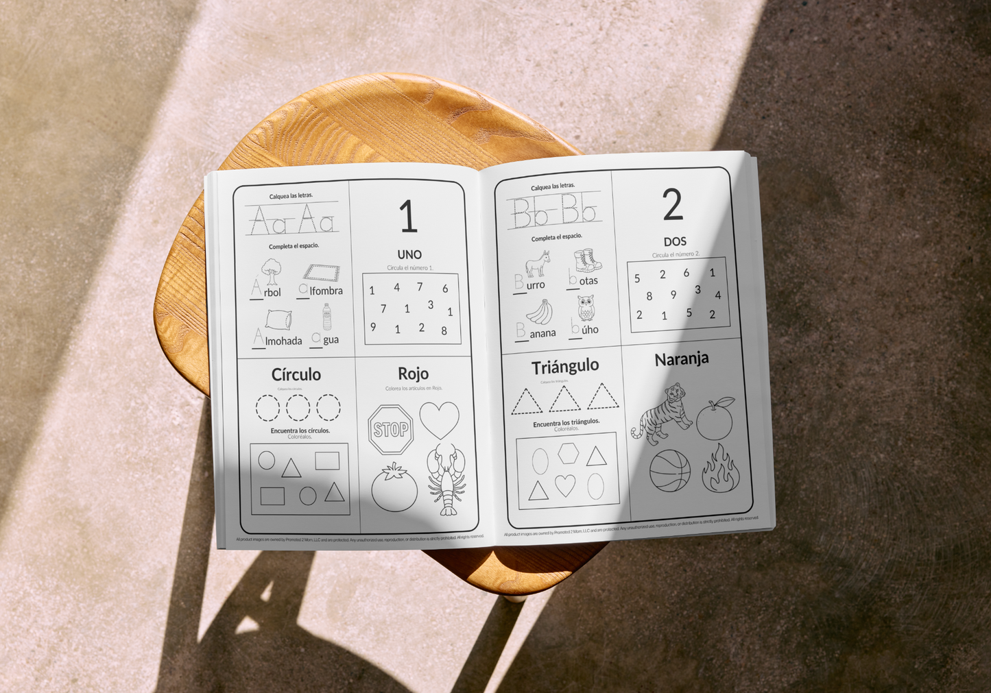 Printable Activity Book - Español
